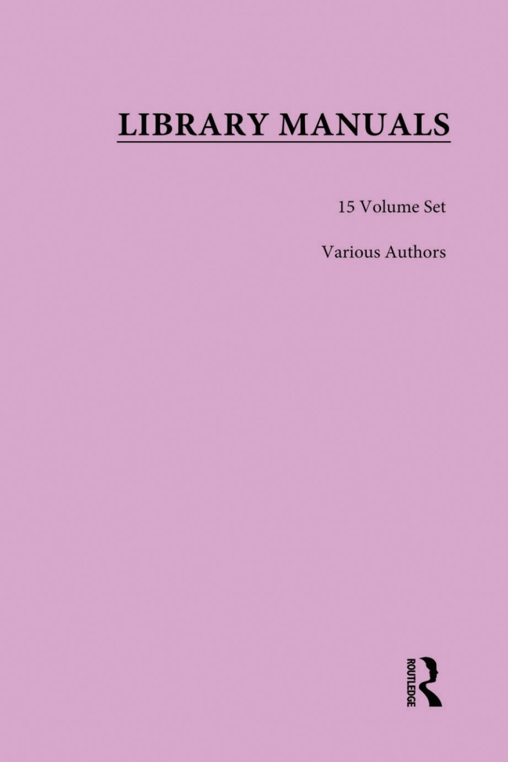Library Manuals  1st Edition eBook Rental
