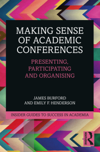 Titelbild: Making Sense of Academic Conferences 1st edition 9780367693398