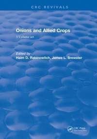 Immagine di copertina: Onions and Allied Crops 1st edition 9780367403805