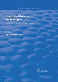 Imagen de portada: Controlled Release Technologies 1st edition 9780367277543