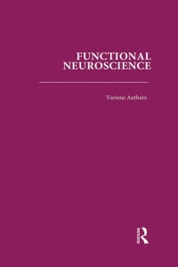 Imagen de portada: Functional Neuroscience 1st edition 9780367750664