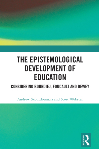 Cover image: The Epistemological Development of Education 1st edition 9780367757618