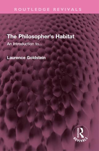 Titelbild: The Philosopher's Habitat 1st edition 9781032388649