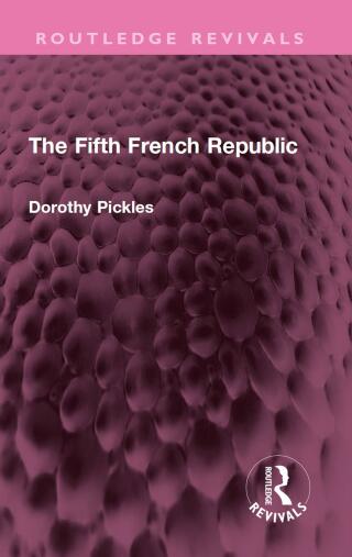 Omslagafbeelding: The Fifth French Republic 1st edition 9781032388120