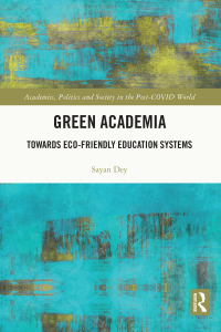 Cover image: Green Academia 1st edition 9781032126043