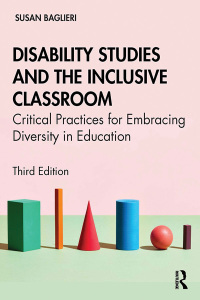 Omslagafbeelding: Disability Studies and the Inclusive Classroom 3rd edition 9780367682590