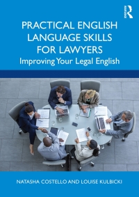 Imagen de portada: Practical English Language Skills for Lawyers 1st edition 9780367690465