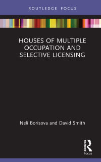 Cover image: Houses of Multiple Occupation and Selective Licensing 1st edition 9781032286297