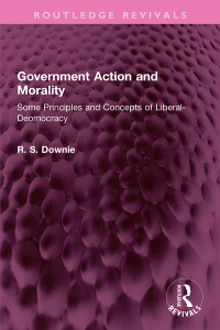 Cover image: Government Action and Morality 1st edition 9781032397924