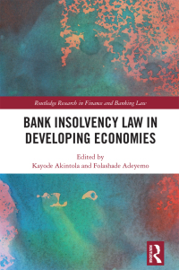 Omslagafbeelding: Bank Insolvency Law in Developing Economies 1st edition 9781032003979