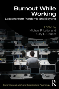 Cover image: Burnout While Working 1st edition 9781032168418