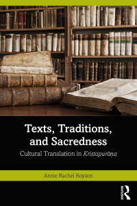 Cover image: Texts, Traditions, and Sacredness 1st edition 9780367641580