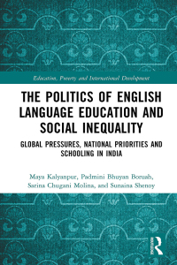 Imagen de portada: The Politics of English Language Education and Social Inequality 1st edition 9780367646165