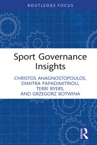 Cover image: Sport Governance Insights 1st edition 9781032183954