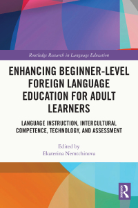 Imagen de portada: Enhancing Beginner-Level Foreign Language Education for Adult Learners 1st edition 9780367528010