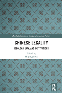 صورة الغلاف: Chinese Legality 1st edition 9781032279947