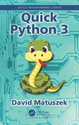 Cover image: Quick Python 3 1st edition 9781032410913