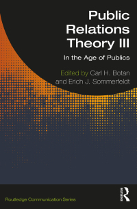 Cover image: Public Relations Theory III 1st edition 9780367683313