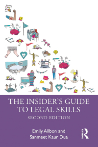 Cover image: The Insider's Guide to Legal Skills 2nd edition 9780367486051