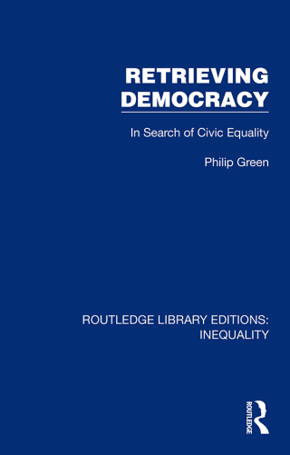 Cover image: Retrieving Democracy 1st edition 9781032433424