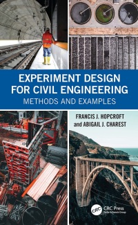 Imagen de portada: Experiment Design for Civil Engineering 1st edition 9781032382005