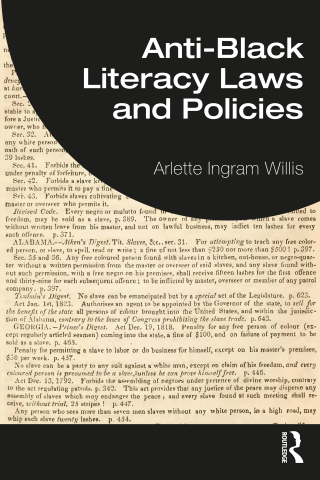 表紙画像: Anti-Black Literacy Laws and Policies 1st edition 9781032275000