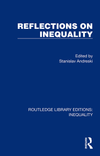 Omslagafbeelding: Reflections on Inequality 1st edition 9781032440415