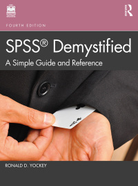 Cover image: SPSS Demystified 4th edition 9780367463205