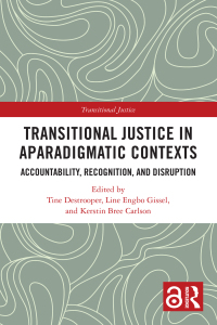 Imagen de portada: Transitional Justice in Aparadigmatic Contexts 1st edition 9781032266176
