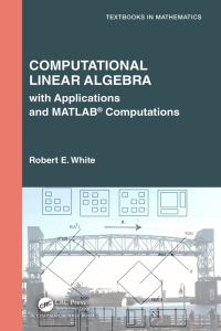 Cover image: Computational Linear Algebra 1st edition 9781032302461
