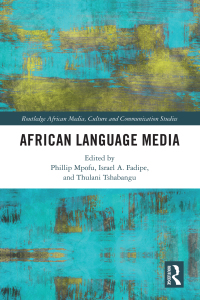 صورة الغلاف: African Language Media 1st edition 9781032395272