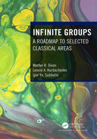 Cover image: Infinite Groups 1st edition 9780367702625