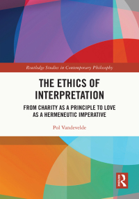 Imagen de portada: The Ethics of Interpretation 1st edition 9781032390154