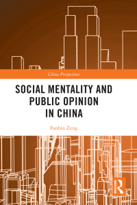 Cover image: Social Mentality and Public Opinion in China 1st edition 9781032450339