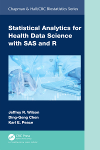 Imagen de portada: Statistical Analytics for Health Data Science with SAS and R 1st edition 9781032325620