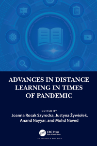 Cover image: Advances in Distance Learning in Times of Pandemic 1st edition 9781032344591