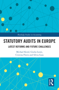 Cover image: Statutory Audits in Europe 1st edition 9781032201733