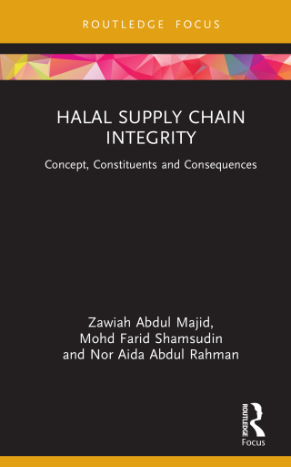 Cover image: Halal Supply Chain Integrity 1st edition 9781032305585