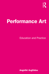 Imagen de portada: Performance Art 1st edition 9781032055190
