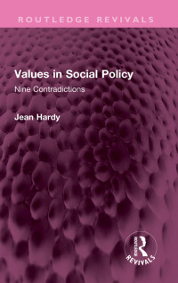 Cover image: Values in Social Policy 1st edition 9781032375359