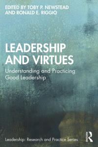 Cover image: Leadership and Virtues 1st edition 9781032080901