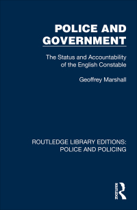 Cover image: Police and Government 1st edition 9781032419374