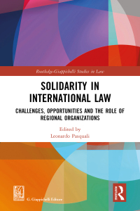 صورة الغلاف: Solidarity in International Law 1st edition 9781032127057