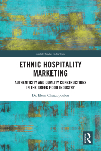 Imagen de portada: Ethnic Hospitality Marketing 1st edition 9781032126722