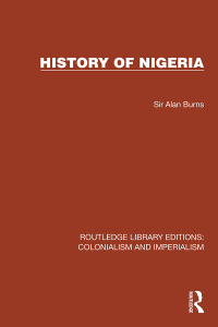 Titelbild: History of Nigeria 1st edition 9781032425085