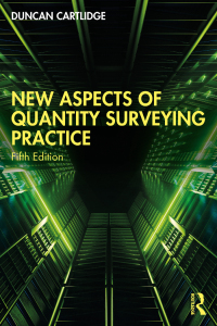Cover image: New Aspects of Quantity Surveying Practice 5th edition 9781032275956