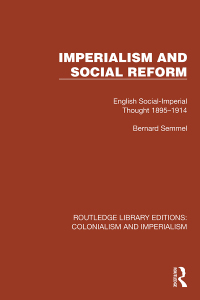 Imagen de portada: Imperialism and Social Reform 1st edition 9781032438047