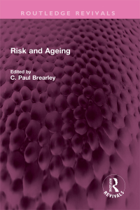 Cover image: Risk and Ageing 1st edition 9781032460314