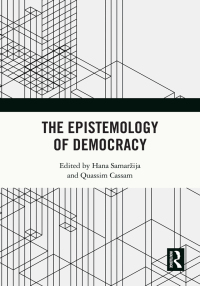 Imagen de portada: The Epistemology of Democracy 1st edition 9781032317250