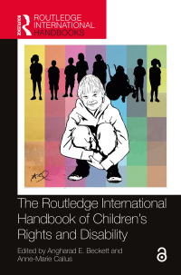 Imagen de portada: The Routledge International Handbook of Children's Rights and Disability 1st edition 9780367521530